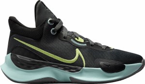 ナイキ レディース スニーカー シューズ Nike Women's Renew Elevate 3 Basketball Shoes Blk/Pstl Ylw/Irn Gry/Jade