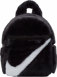 ナイキ レディース バックパック・リュックサック バッグ Nike Sportswear Futura 365 Faux Fur Mini Backpack Black