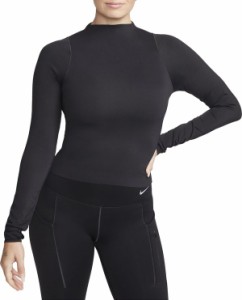 ナイキ レディース シャツ トップス Nike Women's Zenvy Dri-FIT Long-Sleeve Top Black