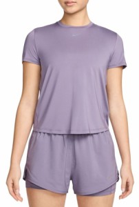 ナイキ レディース シャツ トップス Nike Women's One Classic Dri-FIT Short-Sleeve Top Daybreak