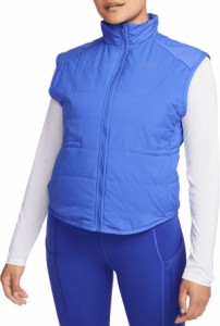 ナイキ レディース ジャケット・ブルゾン アウター Nike Women's Therma-FIT Swift Running Vest Blue Joy