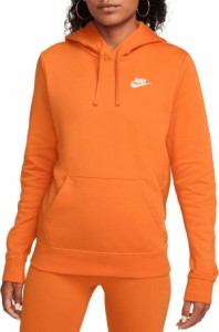 ナイキ レディース パーカー・スウェット アウター Nike Sportswear Women's Club Fleece Pullover Hoodie Campfire Orange