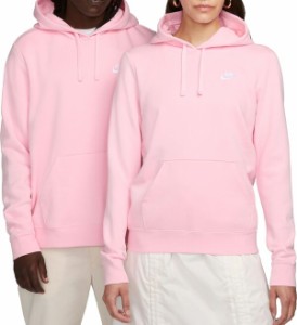 ナイキ レディース パーカー・スウェット アウター Nike Sportswear Women's Club Fleece Pullover Hoodie Med Soft Pink