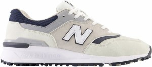 ニューバランス メンズ スニーカー シューズ New Balance Men's 997 Spikeless Golf Shoes Grey/Navy