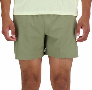 ニューバランス メンズ ハーフパンツ・ショーツ ボトムス New Balance Men's 5'' RC Shorts Dark Olive