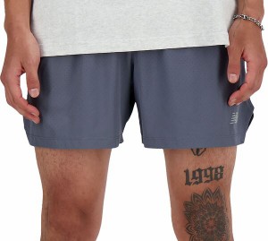 ニューバランス メンズ ハーフパンツ・ショーツ ボトムス New Balance Men's 5'' RC Shorts Graphite