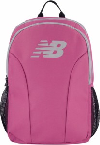 ニューバランス メンズ バックパック・リュックサック バッグ New Balance Logo 19" Laptop Backpack Burgundy