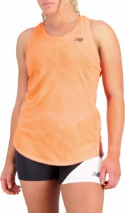 ニューバランス レディース シャツ トップス New Balance Women's Q Speed Jacquard Tank Neon Dragonfly