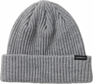 オニール メンズ 帽子 アクセサリー O'Neill Market Beanie Grey