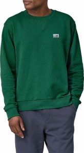 パタゴニア メンズ パーカー・スウェット アウター Patagonia Men's Daily Crewneck Sweatshirt Conifer Green