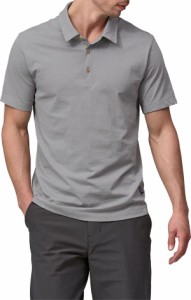 パタゴニア メンズ ポロシャツ トップス Patagonia Men's Essential Polo Salt Grey