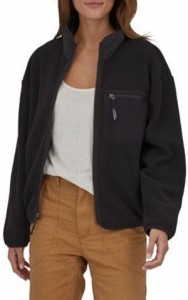 パタゴニア レディース ジャケット・ブルゾン アウター Patagonia Women's Synchilla Jacket Black