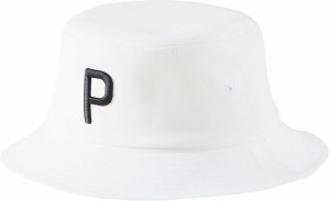 プーマ メンズ 帽子 アクセサリー PUMA Men's Bucket Hat White