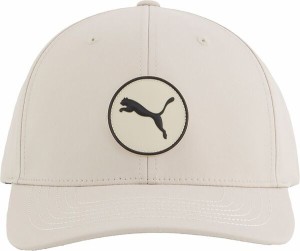 プーマ メンズ 帽子 アクセサリー Puma Men's Circle Cat Tech Golf Cap Alabaster