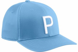 プーマ メンズ 帽子 アクセサリー PUMA Men's P Golf Hat Blue/White