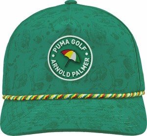 プーマ メンズ 帽子 アクセサリー PUMA X Arnold Palmer Inspired Men's Golf Hat Sparkling Green