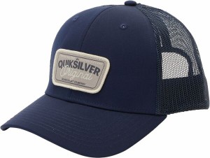 クイックシルバー メンズ 帽子 アクセサリー Quiksilver Men's Reeled In Trucker Hat Navy Blazer