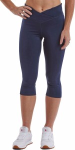 リーボック レディース カジュアルパンツ ボトムス Reebok Women's Workout Ready Basic Capri Leggings Navy