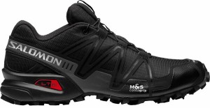 サロモン メンズ スニーカー シューズ Salomon Speedcross 3 Shoes Black/Black