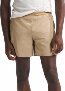 ノースフェイス メンズ ハーフパンツ・ショーツ 水着 The North Face Men's Summer LT 6" Shorts Khaki Stone/Vivid Flame