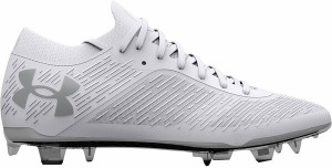 アンダーアーマー メンズ スニーカー シューズ Under Armour Shadow Pro FG Soccer Cleats White/White