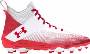 アンダーアーマー メンズ スニーカー シューズ Under Armour Men's Hammer 2.0 MC Football Cleats Red