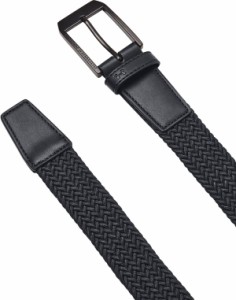 アンダーアーマー メンズ ベルト アクセサリー Under Armour Men's Braided Golf Belt Black