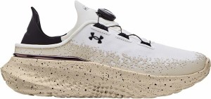 アンダーアーマー メンズ スニーカー シューズ Under Armour SlipSpeed Mega Running Shoes Black/White/Tan