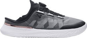 アンダーアーマー メンズ スニーカー シューズ Under Armour SlipSpeed Mesh Training Shoes Black/White