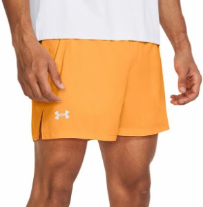 アンダーアーマー メンズ ハーフパンツ・ショーツ ボトムス Under Armour Men's Launch 5'' Shorts Nova Orange/Nova Orng/Ref