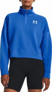 アンダーアーマー レディース パーカー・スウェット アウター Under Armour Women's Icon Fleece 1/2 Zip Pullover Water