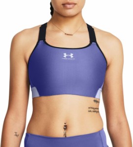 アンダーアーマー レディース ブラジャー アンダーウェア Under Armour Women's HeatGear Armour High Sports Bra Starlight/Black/Celes