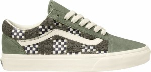 バンズ メンズ スニーカー シューズ Vans Old Skool Shoes Loden Green