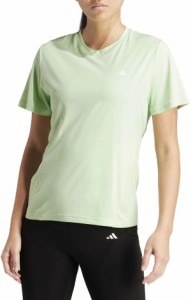 アディダス レディース Tシャツ トップス adidas Women's Training T-Shirt Semi Green Spark