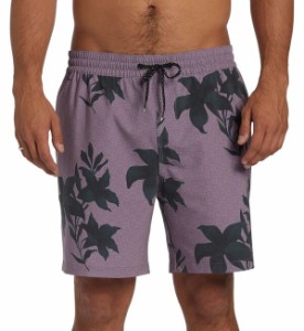 ビラボン メンズ ハーフパンツ・ショーツ 水着 Billabong Sundays Layback 17 in. Elastic Waist Shorts Purple Haze