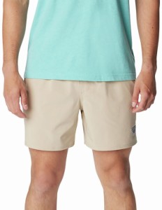 コロンビア メンズ ハーフパンツ・ショーツ ボトムス Columbia Men's PFG Terminal Roamer Stretch Shorts Ancient Fossil