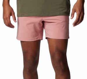 コロンビア メンズ ハーフパンツ・ショーツ ボトムス Columbia Men's PFG Uncharted Shorts Sandalwood Pink