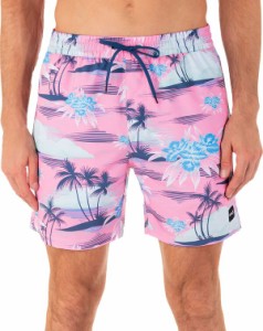 ハーレー メンズ ハーフパンツ・ショーツ 水着 Hurley Men's Cannonball Volley Pink