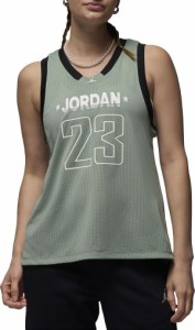 ジョーダン レディース シャツ トップス Jordan Women's 23 Jersey Tank Jade Smoke