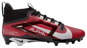 ナイキ メンズ スニーカー シューズ Nike Men's Alpha Menace 4 Elite Football Cleats Red/White