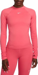 ナイキ レディース シャツ トップス Nike Women's Pro Dri-FIT Long-Sleeve Top Aster Pink