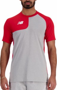 ニューバランス メンズ Tシャツ トップス New Balance Men's Athletics Top Right Baseball T-Shirt Team Red