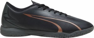 プーマ レディース スニーカー シューズ PUMA Ultra Play Indoor Soccer Shoes Black/Gold