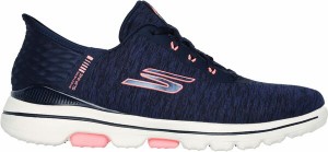 スケッチャーズ レディース スニーカー シューズ Skechers Women's Go Golf Go Walk Slip In Golf Shoes Navy