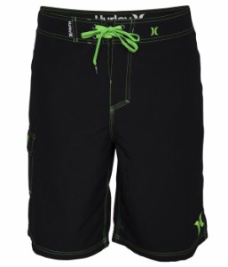 ハーレー メンズ ハーフパンツ・ショーツ 水着 One & Only Boardshort 22" Black/Neon Gree