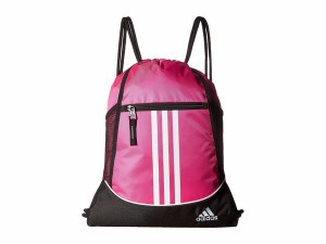 アディダス レディース バックパック・リュックサック バッグ Alliance II Sackpack Shock Pink