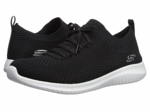 スケッチャーズ レディース スニーカー シューズ Ultra Flex - Statements Black/White