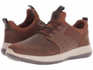 スケッチャーズ メンズ スニーカー シューズ Delson - Axton Dark Brown