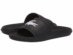 ラコステ レディース サンダル シューズ Croco Slide 119 3 Black/Whte