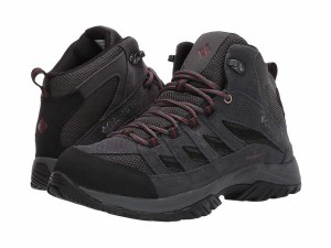 コロンビア メンズ スニーカー シューズ Crestwood Mid Waterproof Dark Grey/Deep